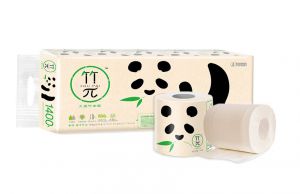 竹浆本色140g三层卷筒纸