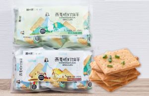 中粮粮小买燕麦梳打饼干