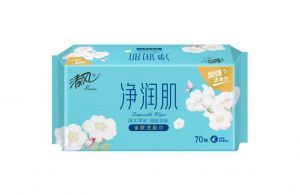 清风无添加亲肤洗脸巾