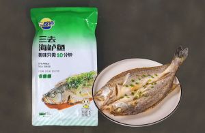 谭员外甄选鲜冻三去海鲈鱼