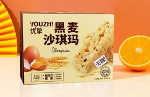 优挚无糖黑麦沙琪玛