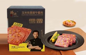 锋味派玉米味黑猪肉午餐肉