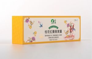 山萃桂花红藜燕窝羹
