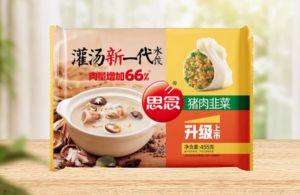 思念猪肉韭菜灌汤水饺