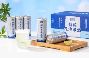 爽露爽鲜榨气泡米酒