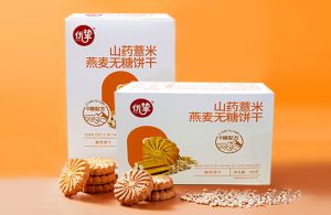 优挚山药薏米燕麦无糖饼干