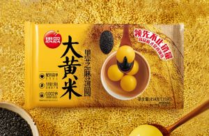 思念大黄米黑芝麻汤圆